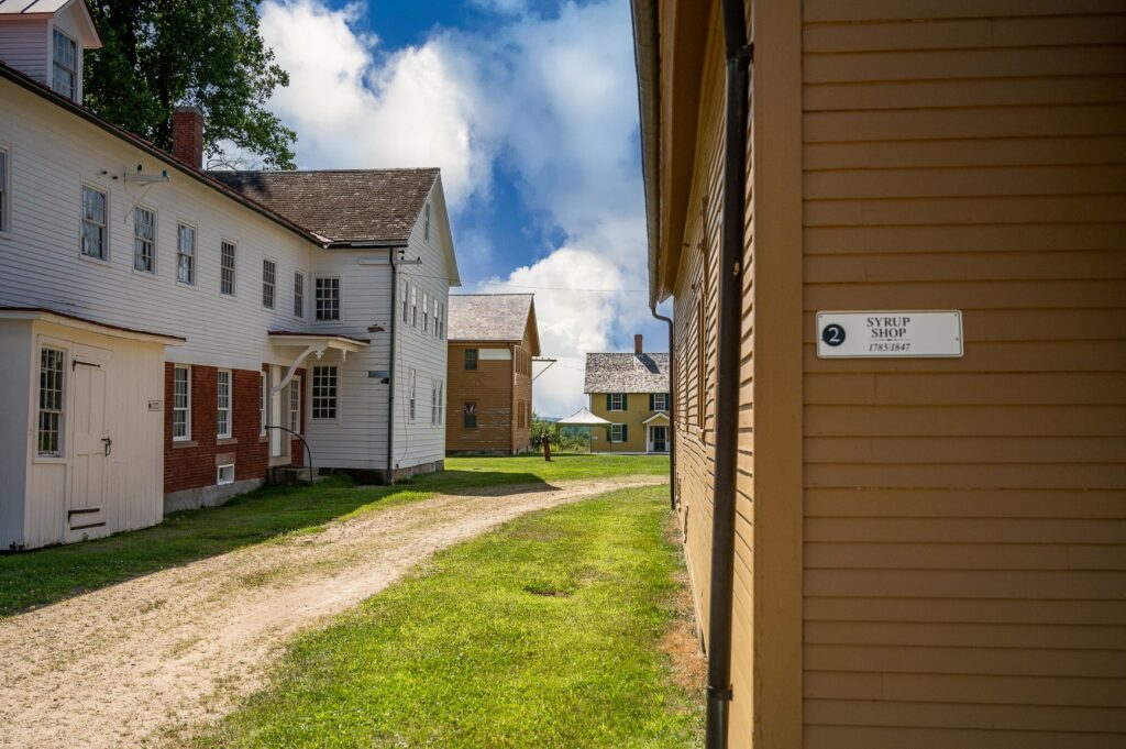 Canterbury Shaker Village at daytime