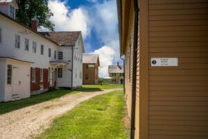 Canterbury Shaker Village at daytime