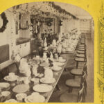 Dwelling House Dining Room, 1880s.