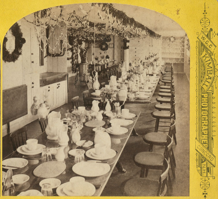 Dwelling House Dining Room, 1880s.